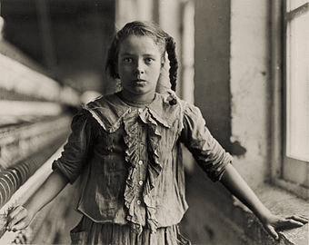 Lewis Hines child labor protest photography