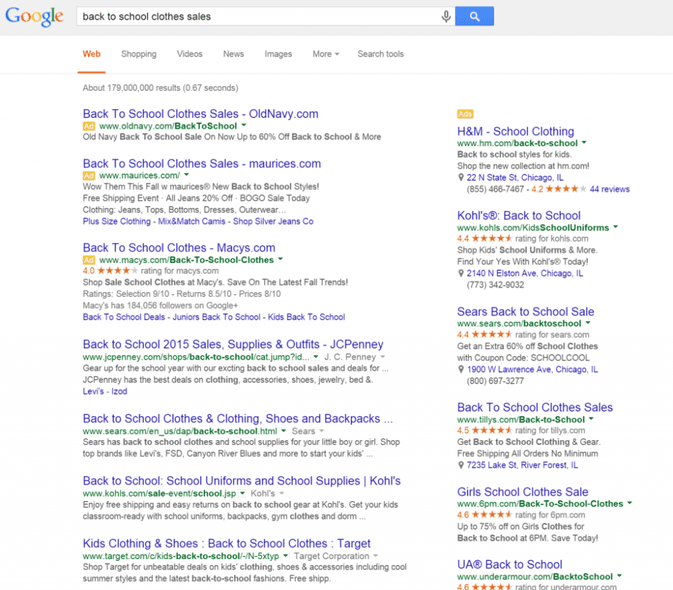 Paid Search Tips for Back-to-School Season