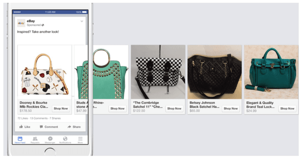 facebook dynamic product ads