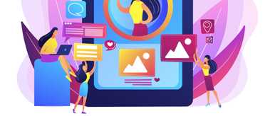 Online% Identity% Management% Concept% Vector% Illustration