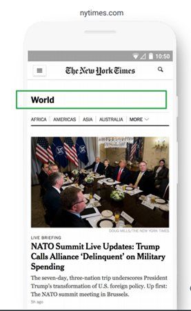 NYT category example