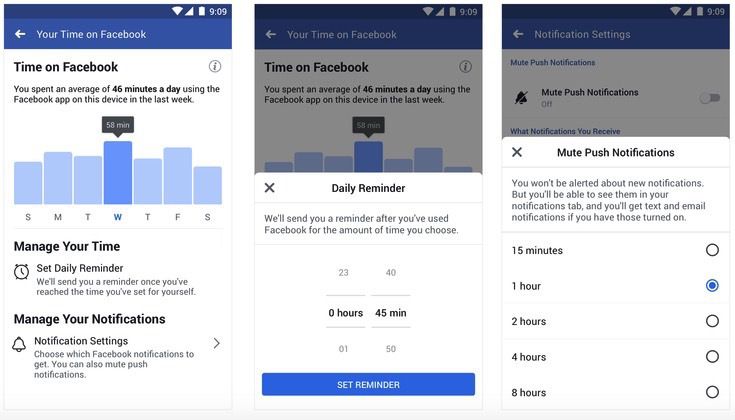 Facebook Time Tracking Feature